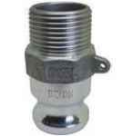 STAINLESS STEEL MALE BSP END