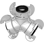 THREE WAY CONNECTOR
