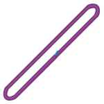      MEGA ROUND SLING PURPLE - 1T