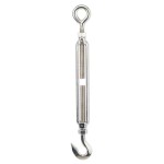TURNBUCKLE HOOK & EYE STAINLESS STEEL
