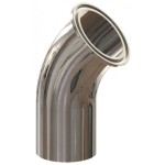 45 DEGREE CLAMP & WELD ENDS