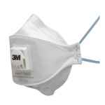 DUST MASK/RESPIRATOR FLAT FOLD P2 VALVED 9322A+ XA010017854 3M BOX 10