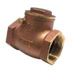 SWING CHECK VALVE 50MM 2IN BSP BRASS