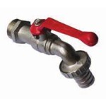 BIBCOCK BRASS C/W SS LEVER 20NB (3/4)