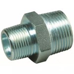NIPPLE HEX REDUCING GALV STEEL BSP 40 X 25NB (1.1/2 X 1)