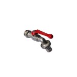 BIBCOCK BRASS C/W LOCKING LEVER 20 X 20NB (3/4 X 3/4)