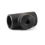 TEE REDUCING BLACK STEEL BSP 50 X 15NB (2 X 1/2)