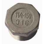 PLUG HEX G316 150LB BSP 20NB (3/4)