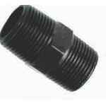 NIPPLE HEX CROSSOVER BLACK 3000LB BSP/NPT 15NB (1/2)