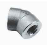 ELBOW 45DEG GALV 3000LB FEM/FEM NPT 50NB (2)