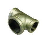 TEE REDUCING GALV/MALL BSP 20 X 08NB (3/4 X 1/4)