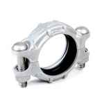 COUPLING RIGID GALV ROLL GROOVE 40MM (1.1/2)