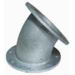 ELBOW 45DEG FLANGED FIXED GALV GENERAL PURPOSE TABLE D 200MM (8)