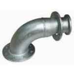 ELBOW 90DEG REDUCING FLANGED LOOSE GALV TABLE D 80 X 50MM (3 X 2)