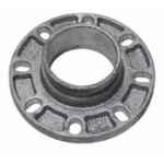 ADAPTOR FLANGE GALV ROLL GROOVE 100MM (4)