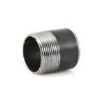 NIPPLE TOE BLACK STEEL BSP 150NB X 150MM (6 X 6)