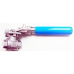 BALL VALVE 2-PIECE FULL BORE C/W DEADMAN HANDLE G316 BSP 15NB (1/2)