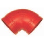 ELBOW 22.5DEG PAINTED ROLL GROOVE 200MM (8)