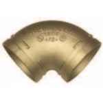 ELBOW 22.5DEG GALV ROLL GROOVE 65MM (2.1/2)
