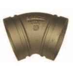 ELBOW 11.25DEG GALV ROLL GROOVE 80MM (3)