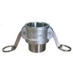 CAMLOCK FEMALE X NPT MALE (S/STEEL) TYPE B 20MM (3/4)