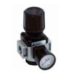 ALEMLUBE AIR REGULATOR WITH GAUGE 3/8 BSP PORT