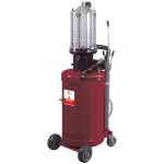AIR OPERATED MOBILE WASTE OIL EVACUATOR WITH 80L RESERVOIR 30091