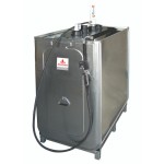 ALEMLUBE 400L TWIN SKINNED OIL TANK WITH 3:1 RATIO PUMP 545110