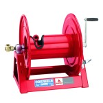 HOSE REEL OPEN 11M X 1 CAPACITY BARE HAND CRANK