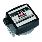 PIUSI 3 DIGIT MECHANICAL PETROL METER 1 INLET W/O FILTER 120 L/MIN