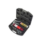 GREASE GUN AND ACCESSORIES KIT WITH SHELL GREASE CARTRIDGE