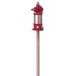 ALEMITE LOW PRESSURE 6:1 RATIO PUMP 4-1/4 AIR MOTOR 38 L/MIN
