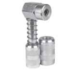 ADAPTOR 90DEG WITH COUPLER ALEMLUBE