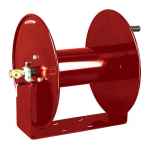 HOSE REEL OPEN 66M X 1/2 CAPACITY BARE HAND CRANK