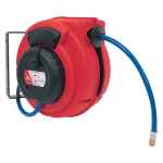 AIR HOSE REEL RETRACTABLE COMPACT 9M X 8MM