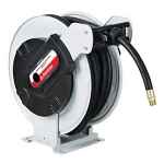 AIR & WATER HOSE REEL OPEN RETRACTABLE 15M X 25MM