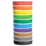 BANDS ELASTIC SUIT ICAN OIL STORAGE LID PACK=10 ASST COLOURS