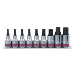 INHEX SOCKET SET 1/2IN DR AF 9 PIECE 3/16 - 5/8IN 4110SR10