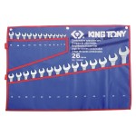 SPANNER SET COMBINATION CHROME 6-32MM 26 PIECE 1226MRN