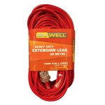 EXTENSION LEAD HEAVY DUTY 10AMP | 10AMP PLUG RED 30M EXTR10A30