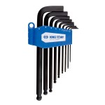 ALLEN KEY SET HEX BALL-END LONG BLACK METRIC 1.5 - 10MM 9 PCE ST20139MY