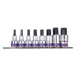 INHEX SOCKET SET 1/2DR METRIC 6 - 19MM 8 PCE 4108PR10