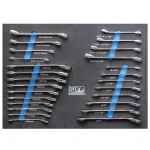 EVA TOOLKIT 26PC METRIC/SAE FLARE&GEARDRIVE SPANNE
