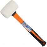 RUBBER MALLET WHITE 450GM 16OZ