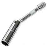 SOCKET SPARK PLUG SPLINE 3/8 DRIVE 14MM(9/16) MAGNETIC AUSTECH