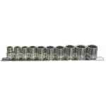 SOCKET 3/8 DRIVE (RAIL) 8PCE SAE (12PT) - AUSTECH