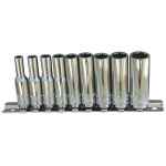 SOCKET 3/8 DRIVE (RAIL) 10PCE METRIC DEEP (6PT) - AUSTECH