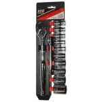 SOCKET SET 3/4DR METRIC AF 26PCE 12PT 888 AUSTECH