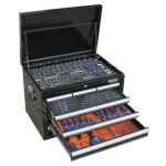 TOOL KIT 218PC METRIC/SAE - BLACK 7 DRAWER CUSTOM
