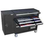 TOOL KIT 236PC METRIC/SAE IN BLACK CUST ROLL CAB